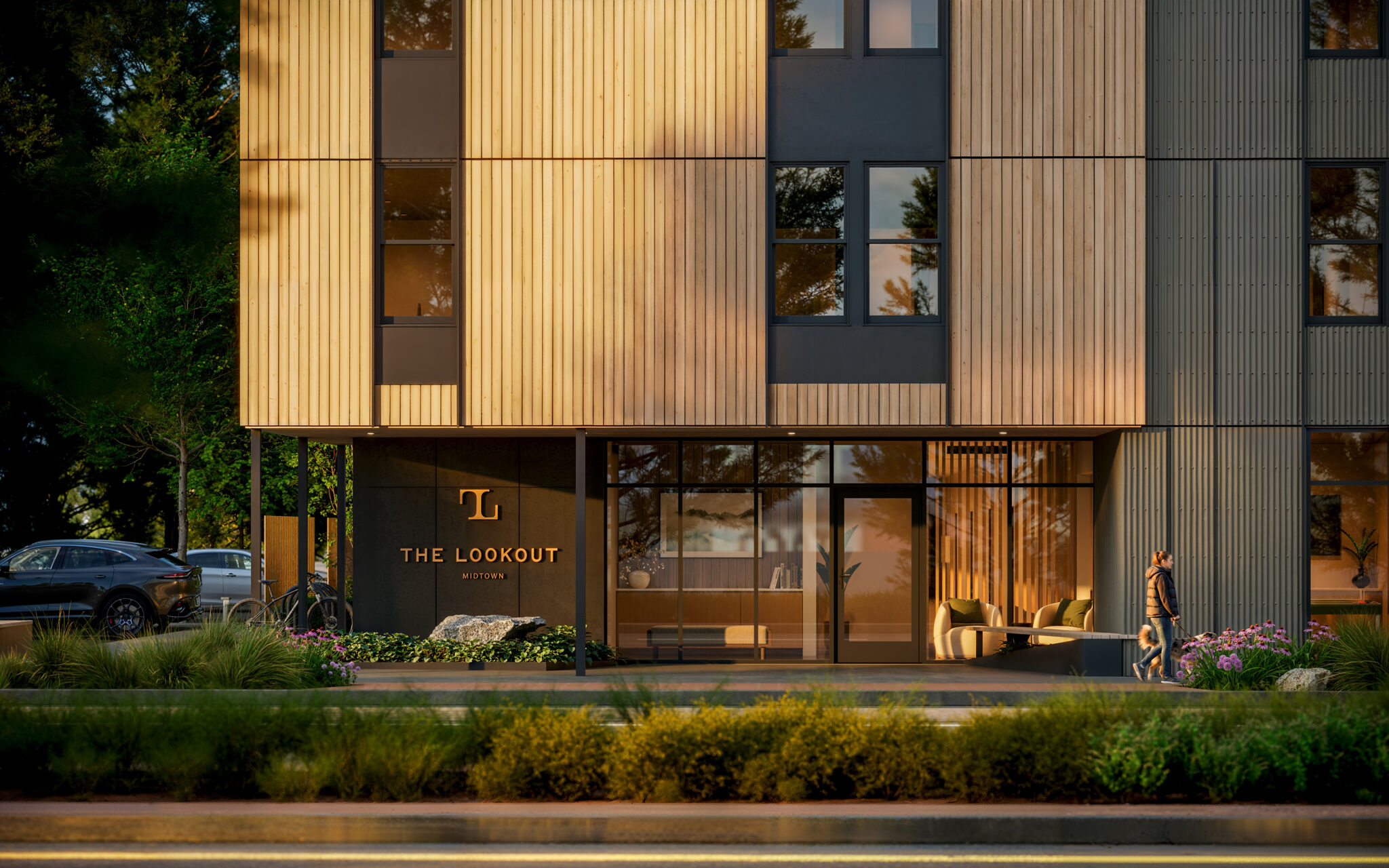 7th & Aspen - The Lookout exterior entrance view